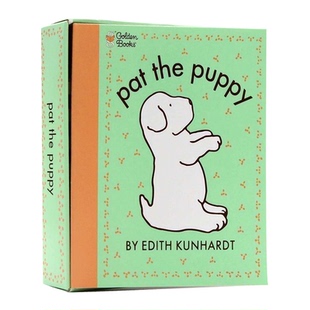 Pat 翻翻书 pat puppy 英文原版 典婴幼香味玩具书1 Bunny the 全英文带插图 触摸书 拍拍小狗 5岁盒装 拍拍小兔子系列