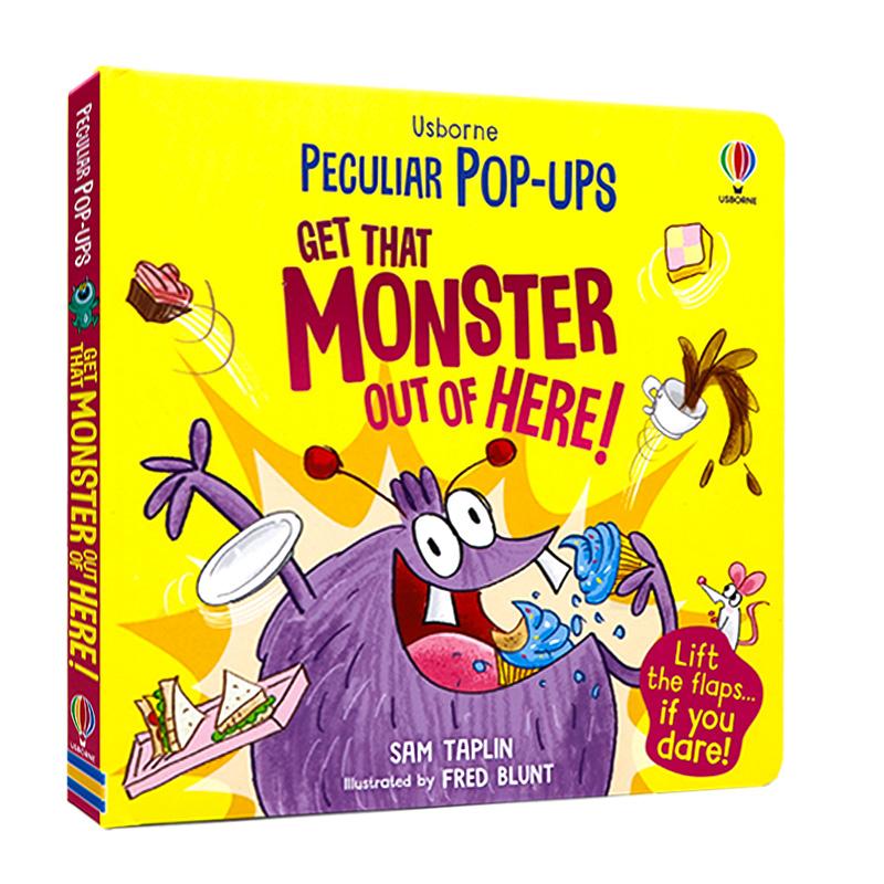 怪物3D立体书英文原版