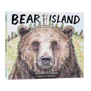 熊岛Bear AD480L Lexile 英语情感管理品格培养 绘本 阅读分级 精装 英文原版 大开 蓝思 死亡生命教育 Island 幼儿童启蒙读物本