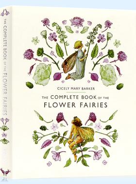 花仙子全集 英文原版绘本 The Complete Book of the Flower Fairies 儿童花朵植物启蒙认知插图画册故事书 艺术诗歌童谣英语读物