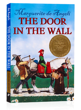 墙上的门 英文原版小说 The Door in the Wall 纽伯瑞金奖儿童文学墙中门蓝思值920L青少年课外阅读学生书单 Marguerite de Angeli