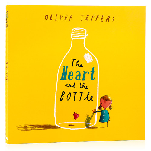 瓶子里的心英文原版绘本
