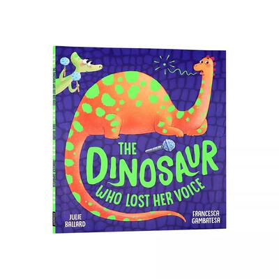 失声的恐龙英文原版绘本