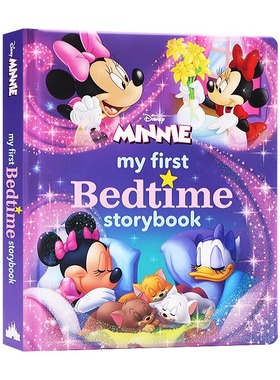 迪士尼米妮老鼠 我的睡前故事书Disney Press卡通动物插画绘本儿童书籍英文原版My First Minnie Mouse Bedtime Storybook