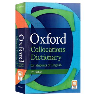 牛津英语搭配词典第二版 英文原版 Oxford Collocations Dictionary of English雅思托福出国留学考试用书 英语字典辞典平装版
