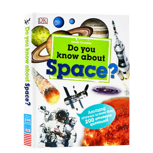 版 Cruddas You Space 青少年宇宙太空科普图解指南英语读物 About Know 大开本Sarah DK系列少儿百科你知道太空吗 精装 英文原版