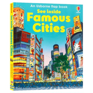 Usborne探秘名城英文原版绘本