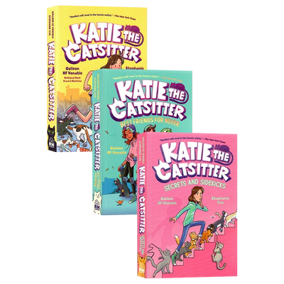 爱猫的凯蒂系列4册套装英文原版
