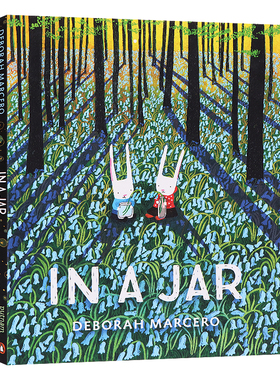 小罐子大世界 英文原版 In a Jar 经典童话故事 兔子友情 儿童友谊情商启蒙绘本 插画家Deborah Marcero 记忆的力量 友谊的魔力