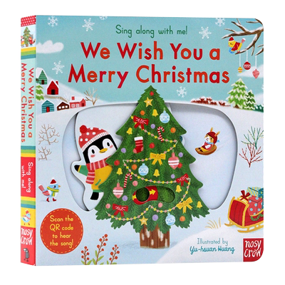 我们祝您圣诞节快乐英文原版绘本