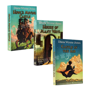 哈尔的移动城堡三部曲 英文原版小说 Diana Wynne Jones Howl's moving castle 戴安娜韦恩琼斯Castle in the Air青少年课外阅读
