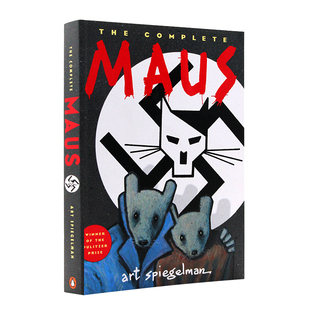 Maus Complete 进口英文原版 受难史学生漫画图画书 Spiegelman Art 我父亲 现货 泣血史我自己 普利策奖英语读物读本 The 鼠族