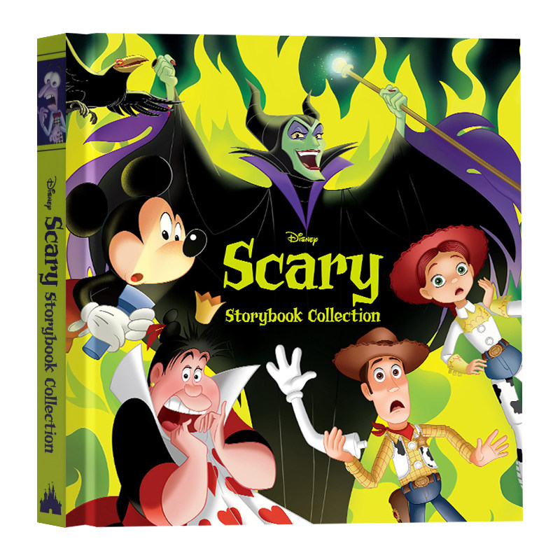 迪斯尼恐怖故事书合集 英文原版绘本 disney scary storybook