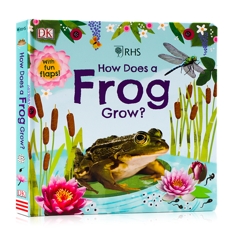 DK儿童百科系列蝌蚪怎样变青蛙