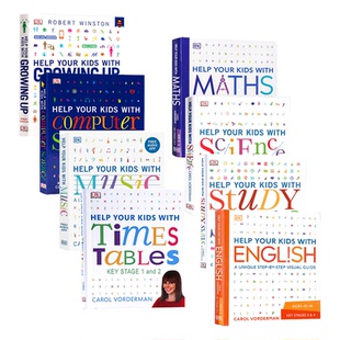 Your Kids With 现货DK家庭教育工具书帮你 Skills Help Study 儿童英语教辅指导孩子学习技巧家庭育儿 孩子掌握学习技巧英文原版