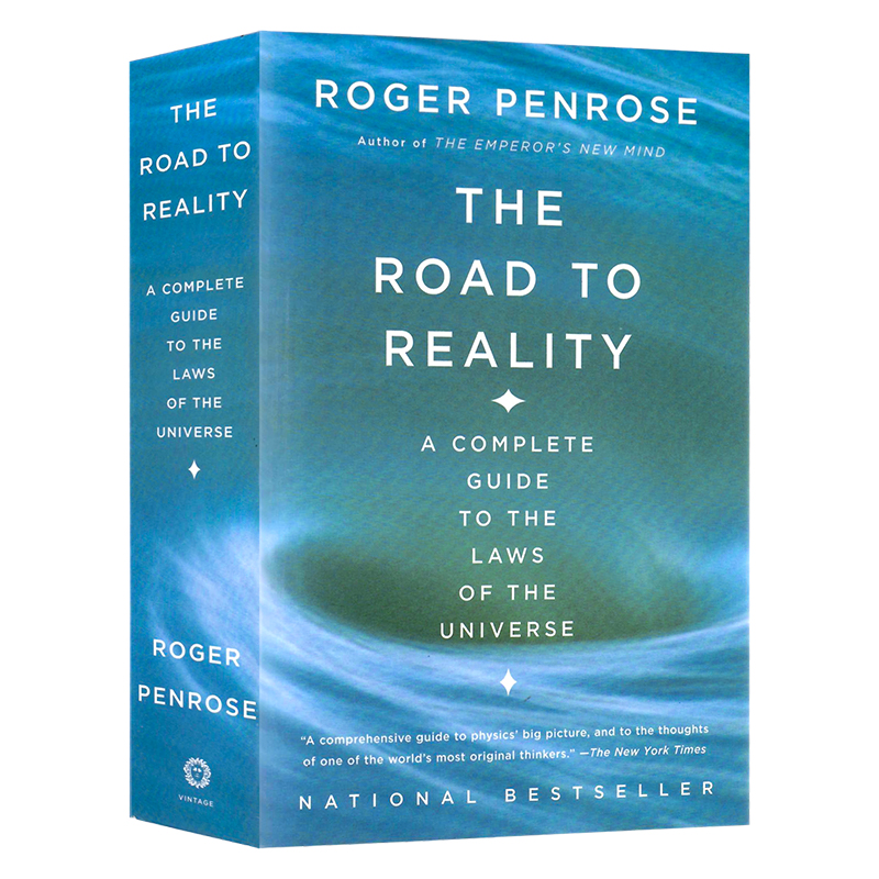 通向实在之路英文原版进口The Road To Reality Vintage Books USA Roger Penrose 宇宙法则的完全指南2020诺贝尔物理学奖英语书籍