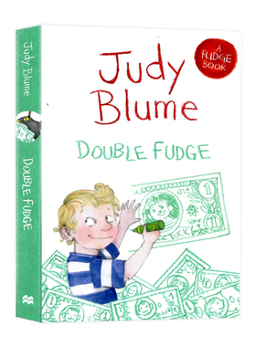 Judy Blume 朱迪布鲁姆福吉系列第5部 两个福吉 英文原版小说 Double Fudge经典儿童文学故事桥梁书提升英文阅读能力 英语启蒙读物