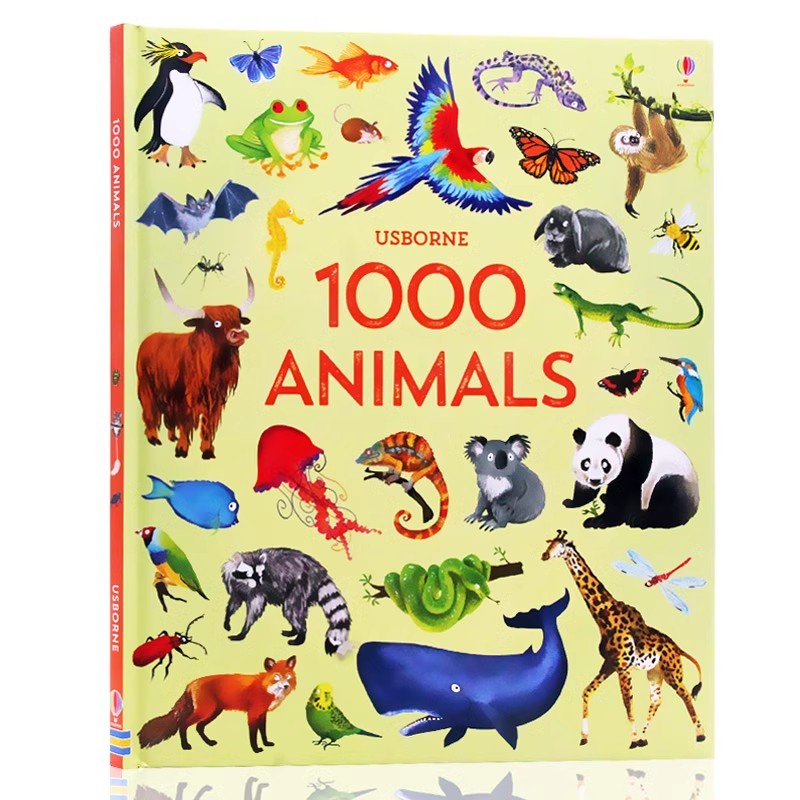 Usborne出品1000种动英文原版