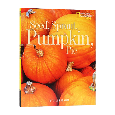 种子/芽/南瓜/派英文原版绘本