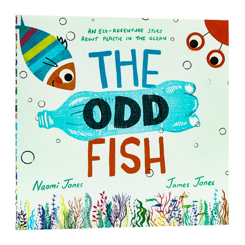 奇怪的鱼英文原版绘本
