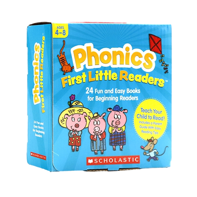 学乐自然拼读初级25册盒装