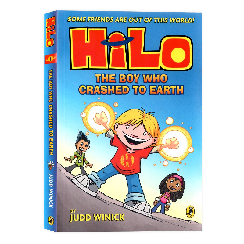 HILO系列1希罗漫画系列英文原版