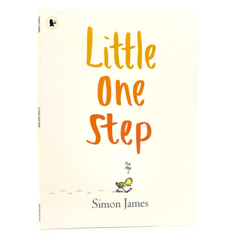 一小步 英文原版绘本 little one step 鼓励孩子走出困境 有志者事竟