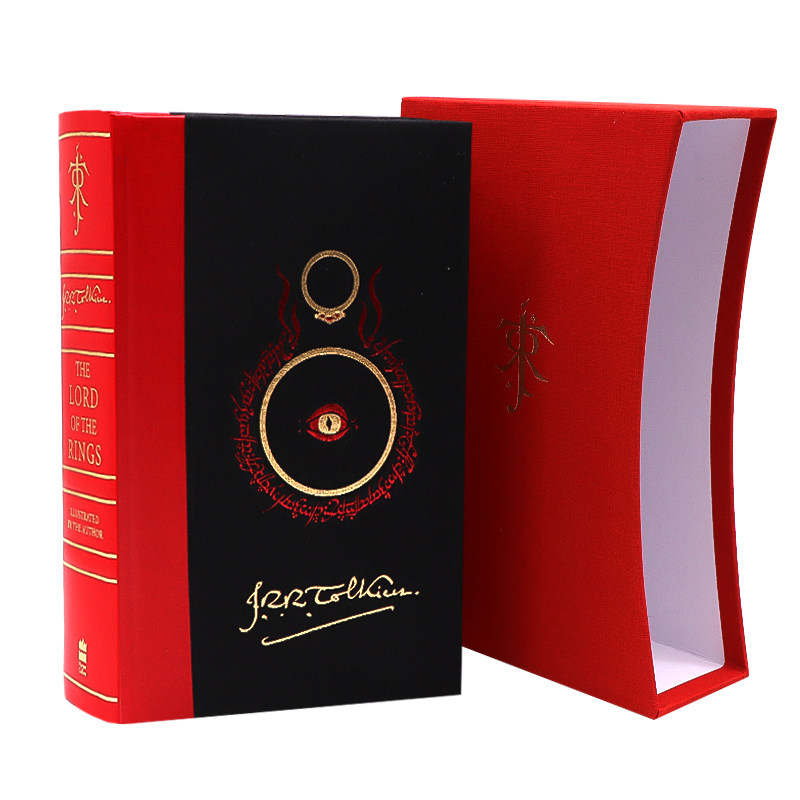 现货 指环王魔戒豪华版 英文原版小说 the lord of the rings 托尔金豪华礼盒精装版 青少年趣味读物 经典文学 J. R. R. Tolkien