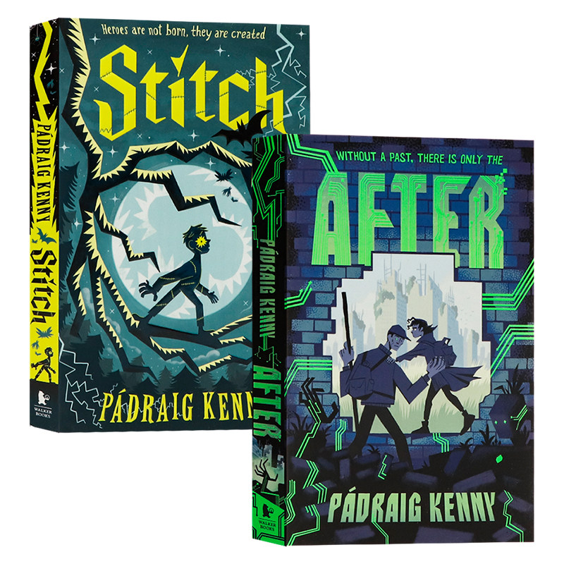 青少年奇幻冒险小说2册 造物史迪奇 世界崩塌以后 英文原版 Stitch After 末日文明崩塌 古堡奇幻探险读物 爱尔兰获奖作家 平装