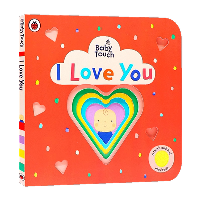 小瓢虫宝宝触摸书我爱你英文原版