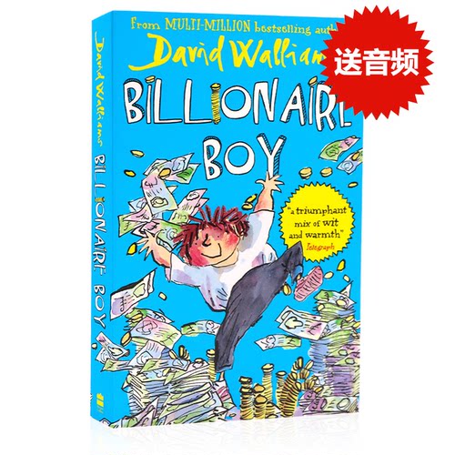 现货钱堆里的男孩英文原版