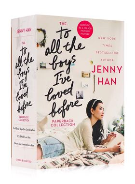 致所有我曾经爱过的男孩系列  to All the Boys I've Loved Before 3册套装 英文原版小说 电影原著爱情故事Jenny Han