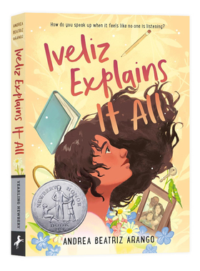 纽伯瑞2023银奖 伊芙丽兹对你说 英文原版 Iveliz Explains It All 儿童文学奖获奖小说蓝思值940L 青少年情绪认知文学读物10-14岁