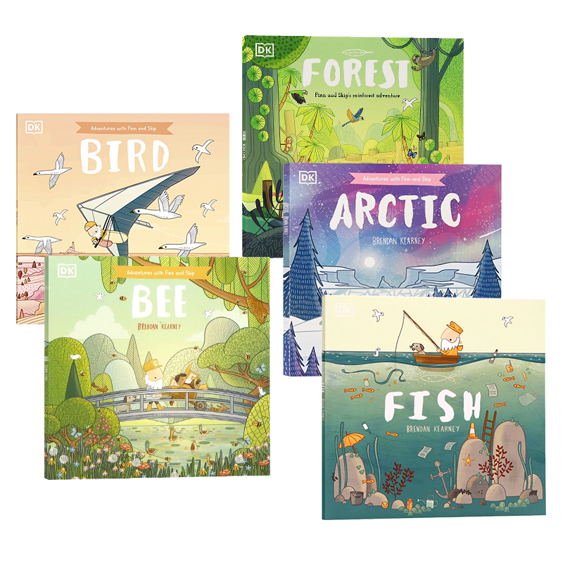 DK出版环境保护鱼英文原版