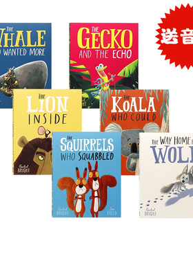 我做得到系列6册英文原版 Rachel Bright 6 Copy Slipcase 自信心勇气培养儿童行为习惯养成情商绘本宝宝英语启蒙认知图画书