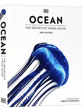 DK 权威视觉指南 新版 Ocean 海洋 英文原版 海洋生物科普认知 精装 全彩插图图解 百科图书 The Definitive Visual Guide