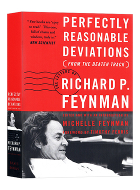 费曼手札 不休止的鼓声 英文原版 Perfectly Reasonable Deviations from the Beaten Track 进口英文原版书籍