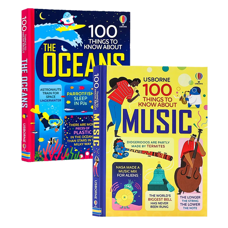 100大发现系列2册英文原版