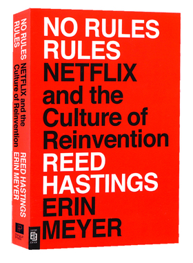 不拘一格 英文原版 No Rules Rules 网飞传奇 无规则的规则 Netflix公司文化的重塑 纽约时报畅销书 商业管理经管 樊登 曾鸣推荐