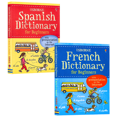 Usborne出品少儿学法语/西班牙语