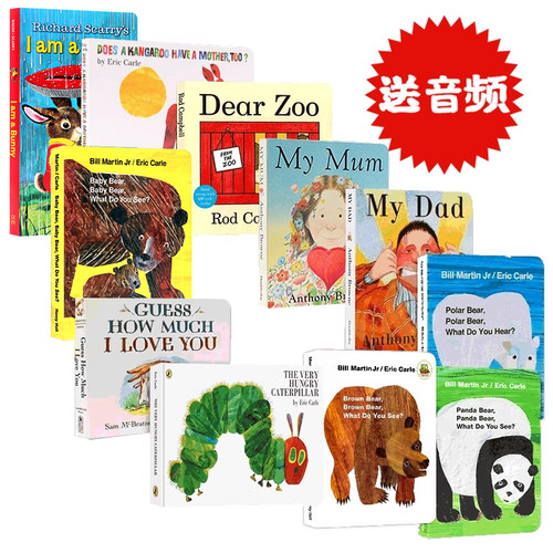 brownbear棕色的熊启蒙11册原版