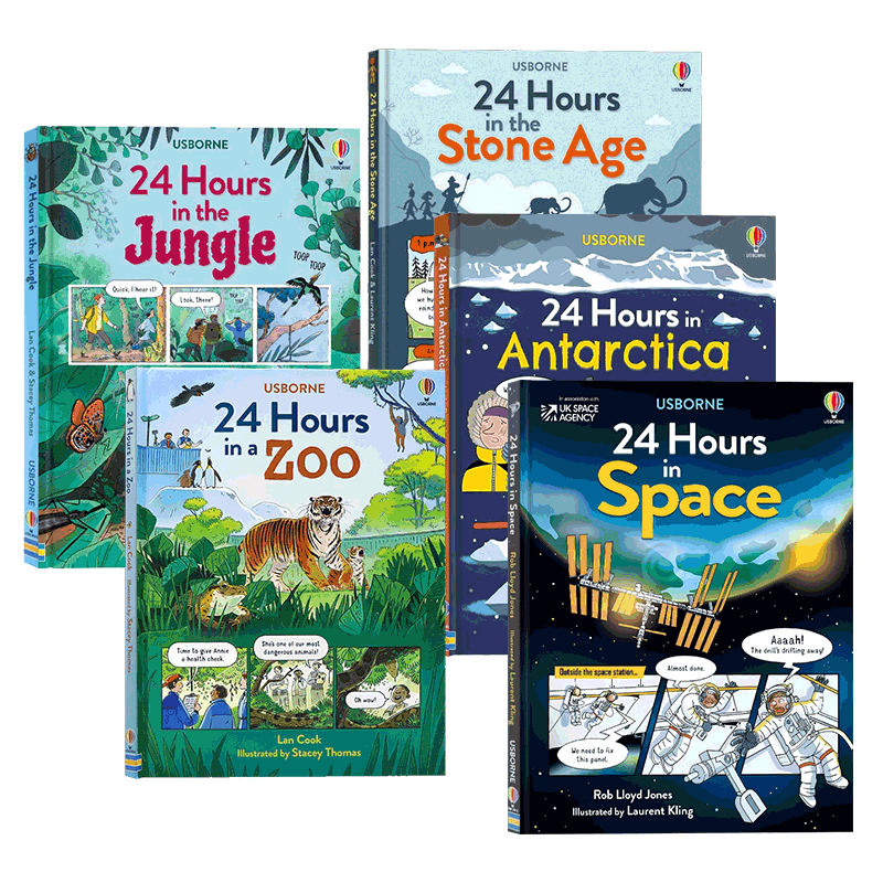 Usborne出品24小时10册英文原版