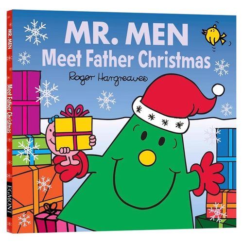 遇见圣诞老人英文原版绘本