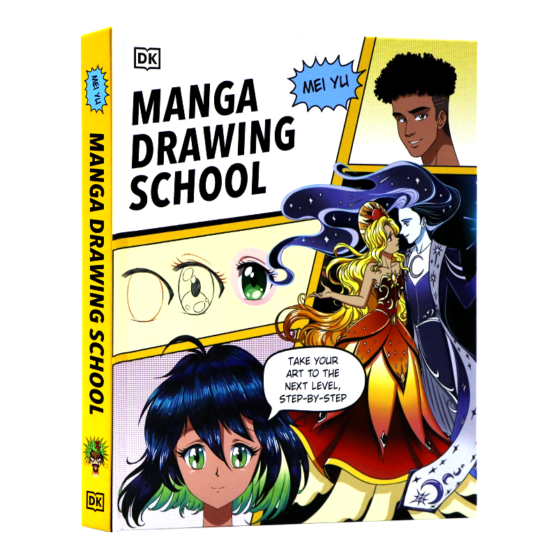 DK出品漫画学校英文原版绘本