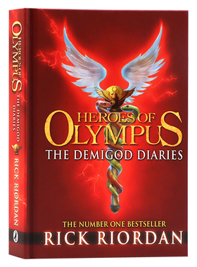波西杰克逊系列 混血营英雄混血人日记 英文原版 The Demigod Diaries 奥林匹斯英雄半神外传青少年奇幻文学经典 Rick Riordan