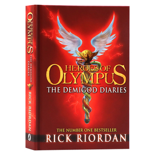 The Demigod Diaries 波西杰克逊系列 Rick 英文原版 奥林匹斯英雄半神外传青少年奇幻文学经典 Riordan 混血营英雄混血人日记