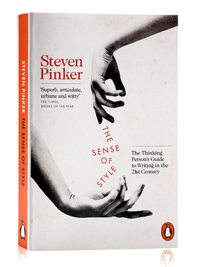写作风格的意识英文原版 The Sense of Style 史迪芬平克纽时畅销作家进口原版书籍 Steven Pinker