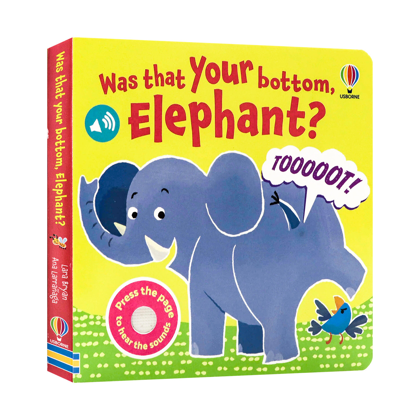 Usborne发声书大象你的屁股在哪