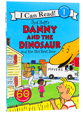 I Can Read level1丹尼和恐龙系列隔壁的女孩英文原版Danny and the Dinosaur and the Girl Next Door汪培珽书单儿童英语分级阅读