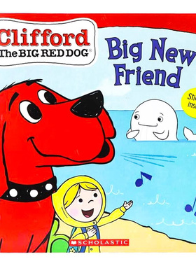 大红狗克里弗系列之大新朋友 英文原版绘本 Clifford The Big Red Dog  Big New Friend 儿童英语启蒙认知亲子共读图画故事书平装
